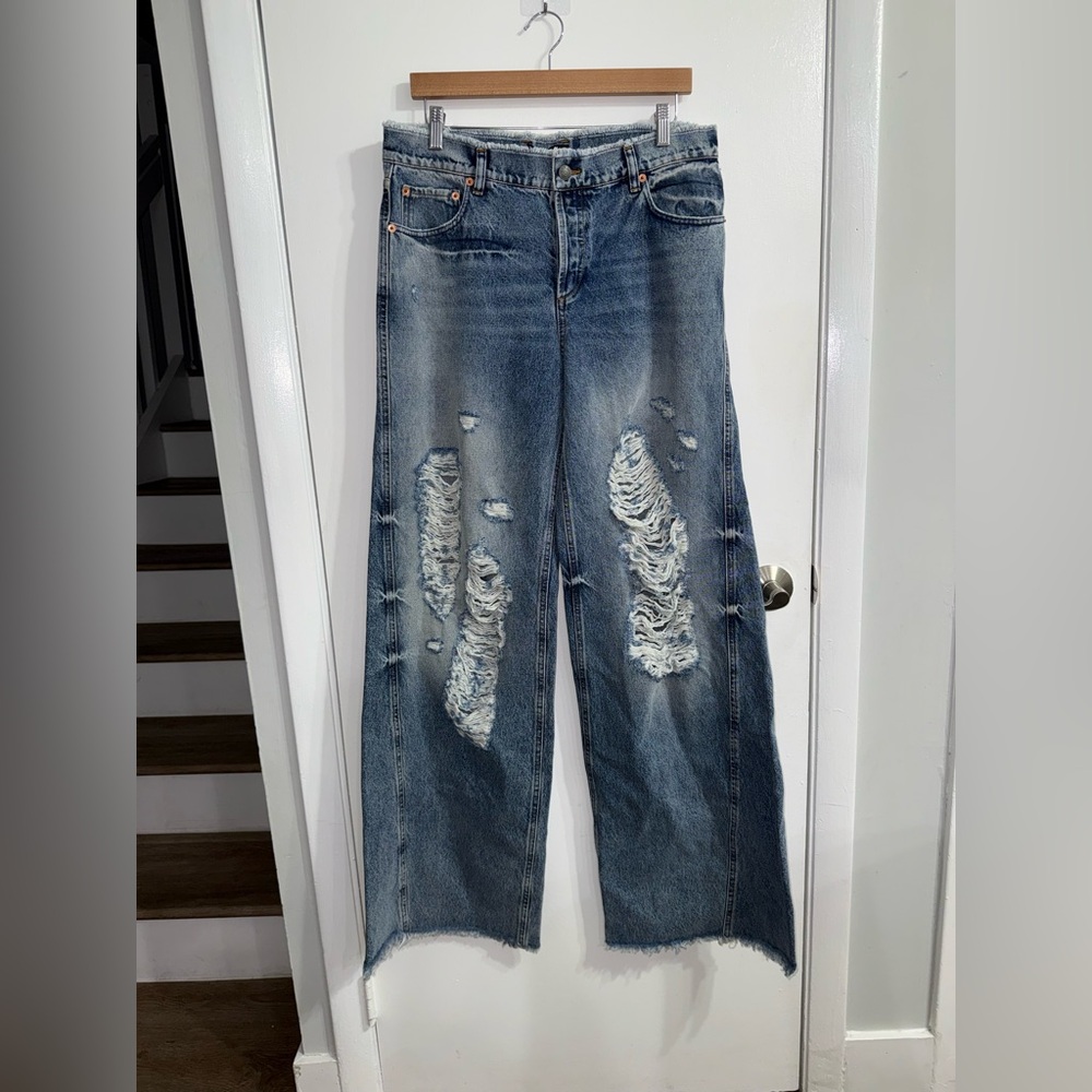 SER.O.YA Mountain Wide Leg Aspen Low Rise Jean in
Sorrentino Size 29 NWT - Picture 5 of 12